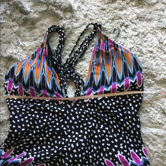 BAR III Multi One piece Swimsuit - Picture 8 of 8